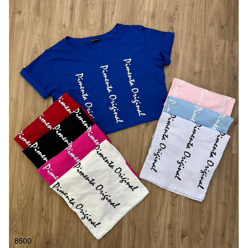 Croped Escrita Pimenta original Letreiro variados em Oferta na Shopee