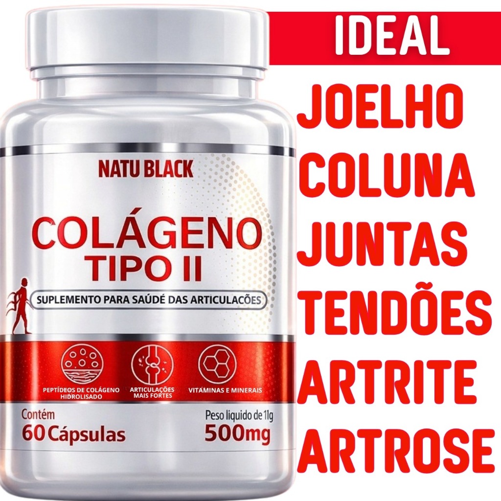 Colágeno Tipo 2 Puro Original Não Hidrolisado Joelho Alívio Articulações  UC-II Concentrado em Oferta na Shopee