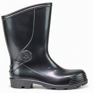 Bota Galocha de Borracha Capataz Cano Medio Preta Sem Forro Sete Leguas Impermeavel Confortavel Jardinagem Lava Rápido em Oferta na Shopee