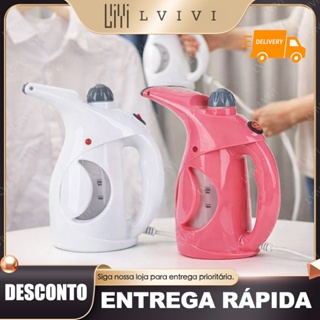 Passadeira 2 em 1 - 110V ou 220V Ferro A Vapor De Roupas Tira Amasso Steamer Portátil 800w em Oferta na Shopee
