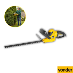Aparador De Cerca Viva Elétrico 600W Vonder ACV060 Para Jardim Grama Arbustos