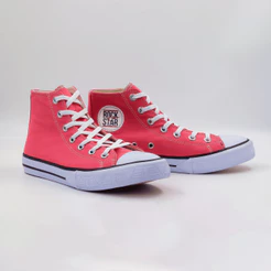 Tênis Feminino Rosa Pink Cano Longo Botinha Material Leve Confortável Para o Dia a Dia Autêntico