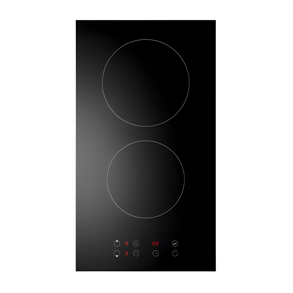 Cooktop Indução 2Bocas 30cm Preto, Vidro Cerâmico Chinês em Oferta na Shopee