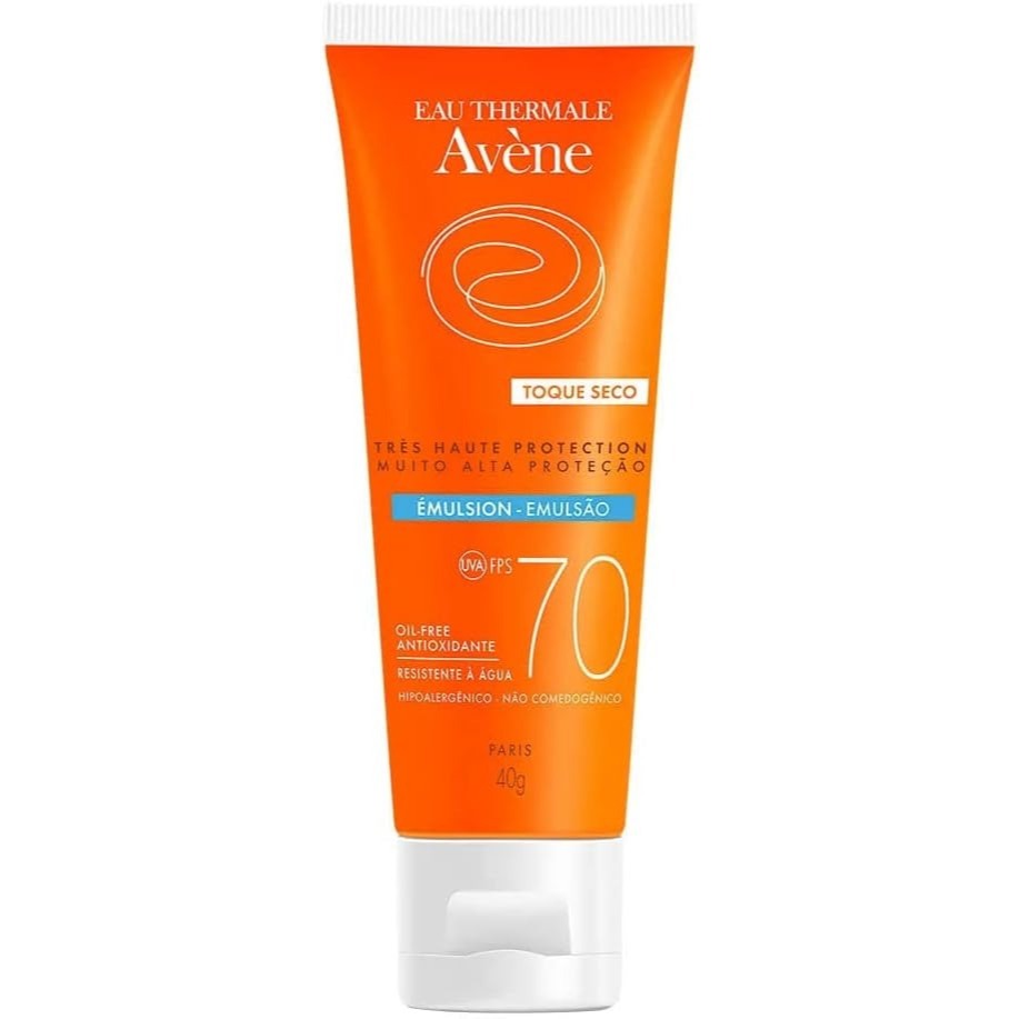 Protetor Solar Avène Emulsão Toque Seco FPS70 Com 40g em Oferta na Shopee