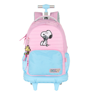 Mochila De Rodinhas Escolar Do Snoopy Peanuts Juvenil Luxcel em Oferta na Shopee