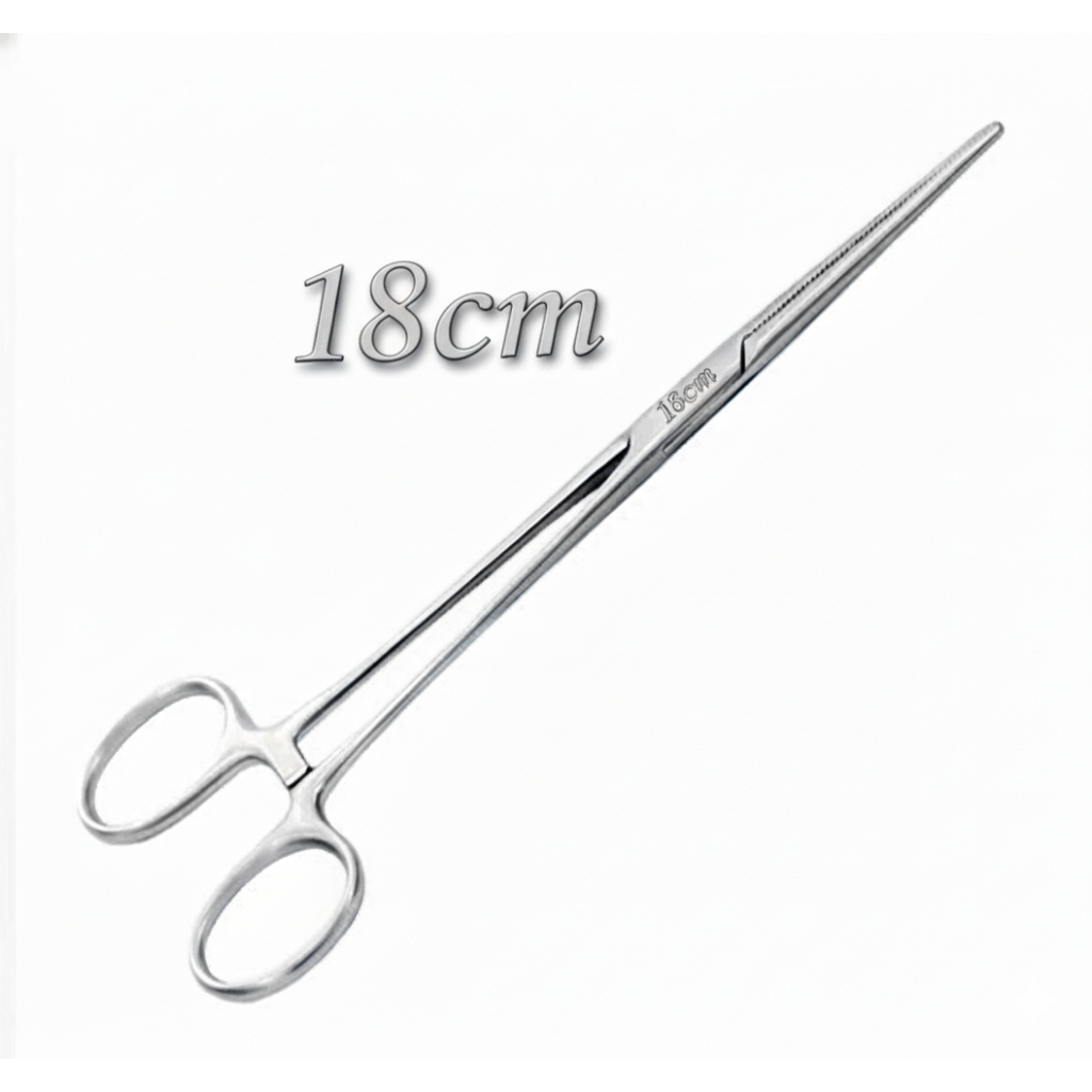 Pinça Pean 14cm Reta ou Curva – E Pinça Rochester Pean Reta 18cm ou 16cm - Todas Com Serrilha