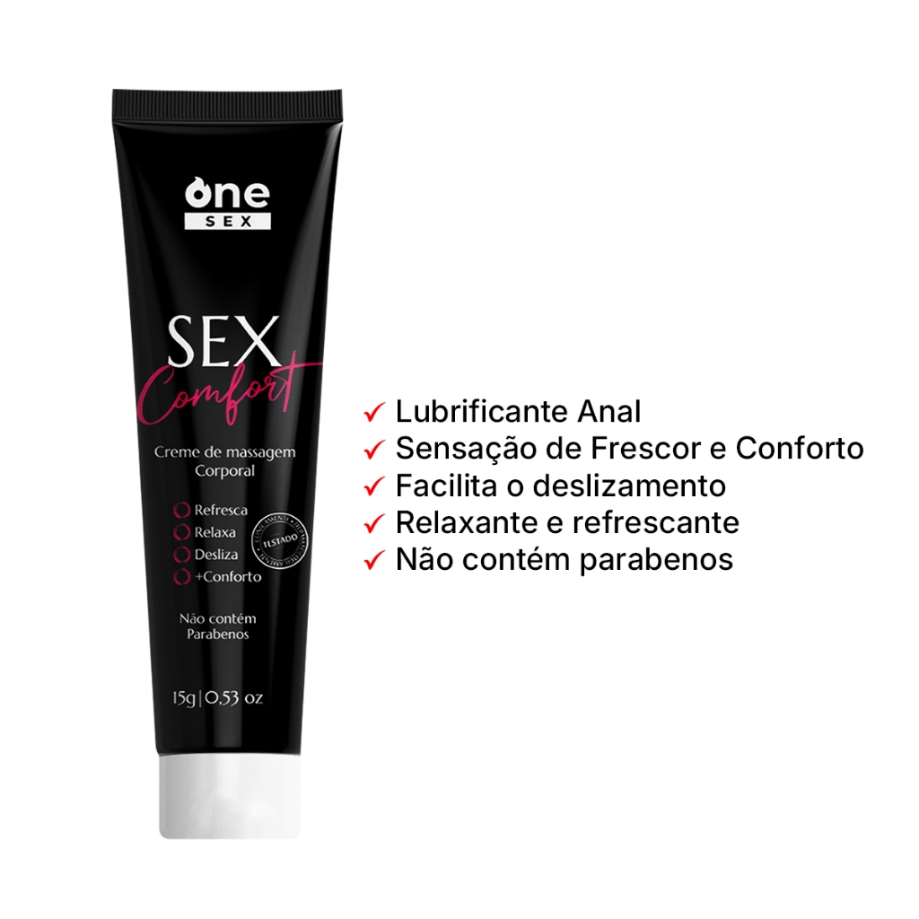 Gel Lubrificante Anal Sex Comfort 15g em Oferta na Shopee