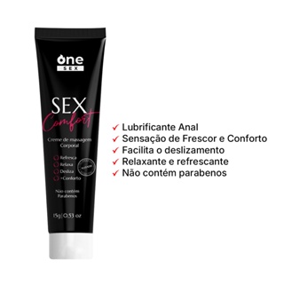 Gel Lubrificante Anal Sex Comfort 15g em Oferta na Shopee