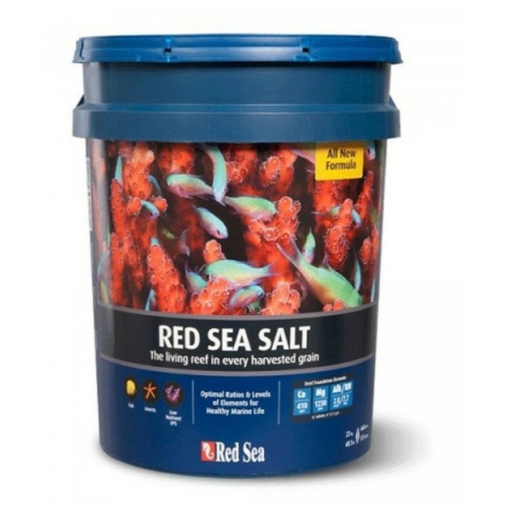 Sal Red Sea Salt 7kg Para Peixes E Corais Rende Até 210l