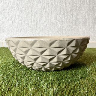 Vaso Decorativo em Polietileno para Planta Bacia Diamante 14x34x17cm em Oferta na Shopee