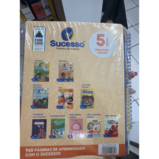 SISTEMA DE ENSINO SUCESSO EDUCAÇÃO INFANTIL C/BNCC  EDIÇÃO. em Oferta na Shopee