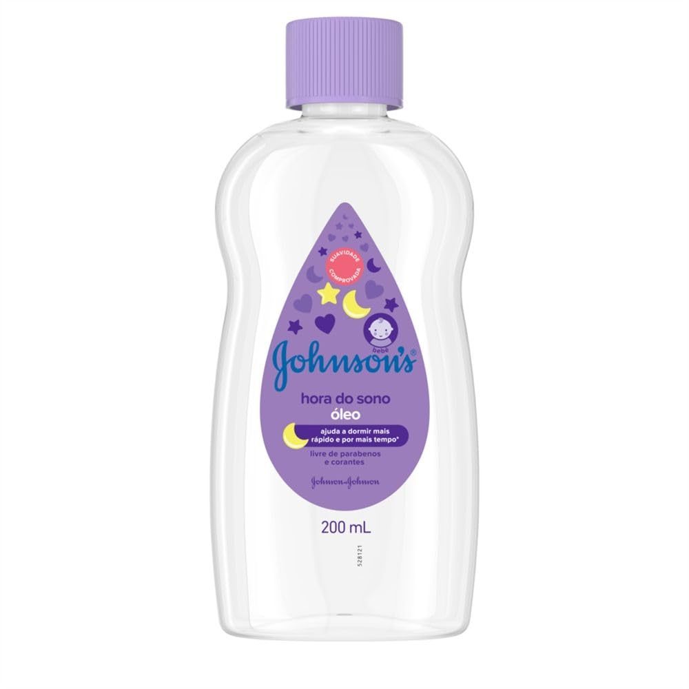 Óleo Hidratante Relaxante Johnson's® Baby Hora Do Sono, 200ml