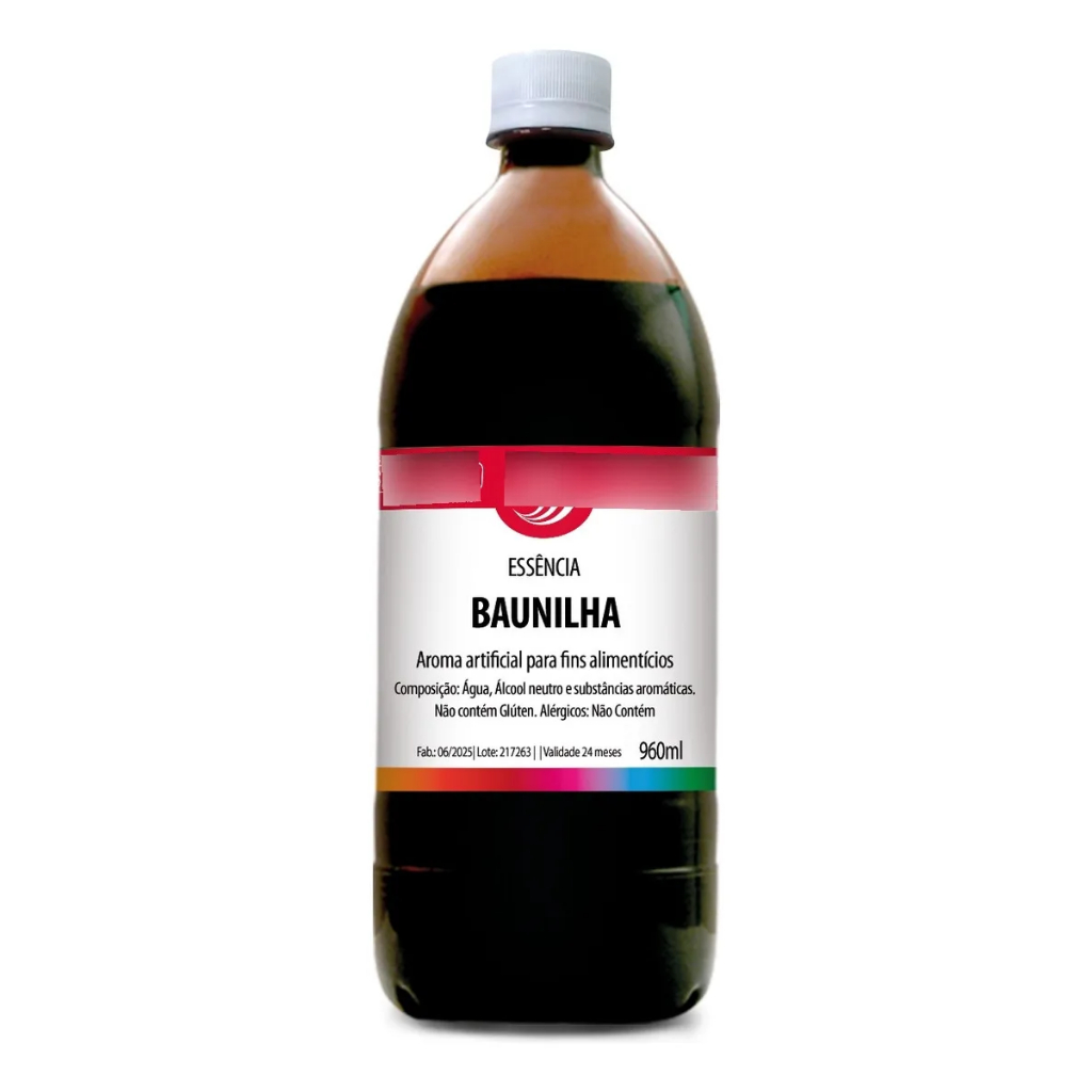 Essência de Baunilha 960ml - Arcolor em Oferta na Shopee