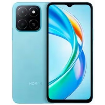 Smartphone HONOR X5B 4G Plus 256GB Azul, 4+4GB RAM Turbo, Processador MediaTek Helio G36, Câmera Traseira Dupla de até 5