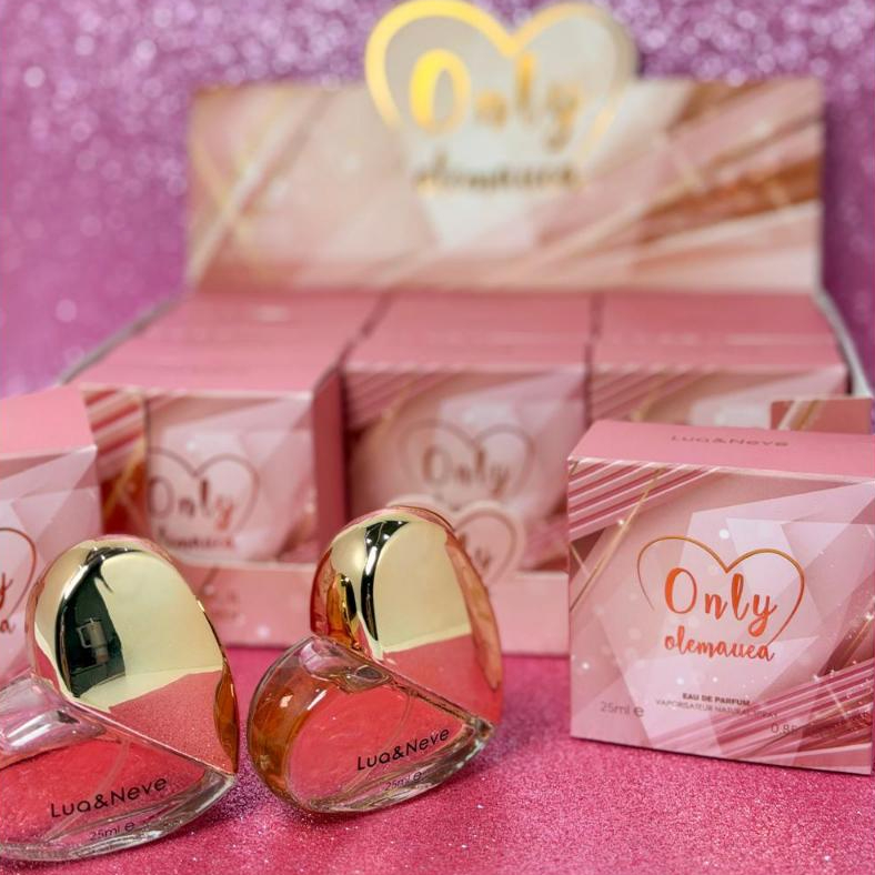 Mini perfume de bolsa em forma de Coração · Um perfume delicado, envolvente e inesquecível perfeito para mini bolsas