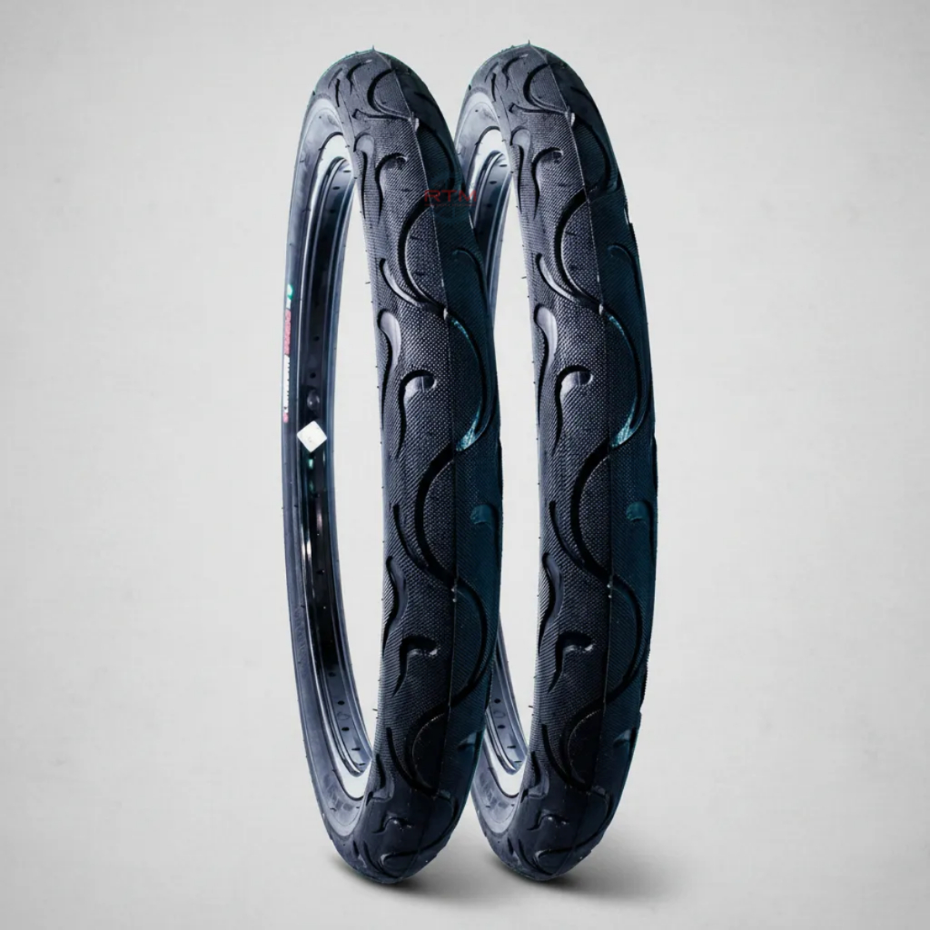 PAR PNEU ARO 20X2.125 CINBORG IRADO FIRE BALÃO DESENHO CHAMA BMX CROSS em Oferta na Shopee