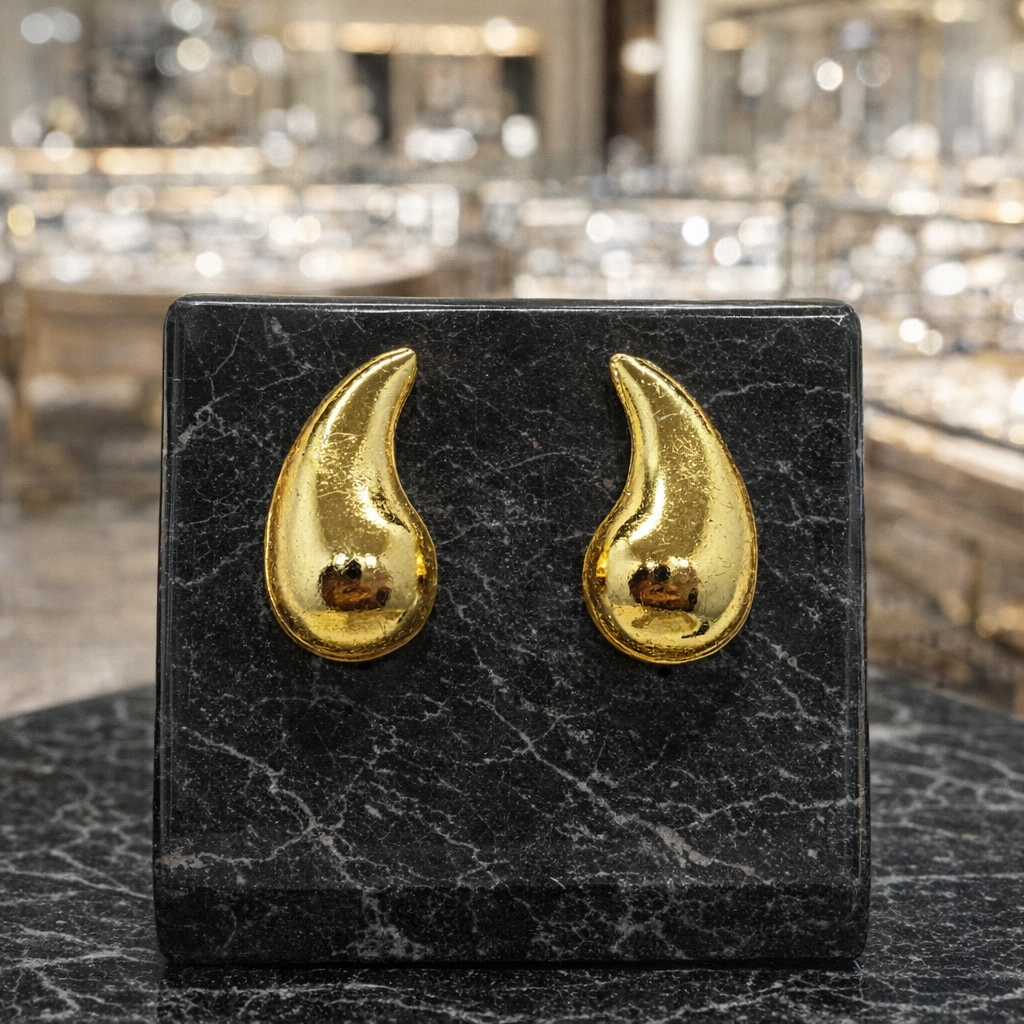 Brincos Grandes com Brilho: Onde Comprar | BuscaProdutos