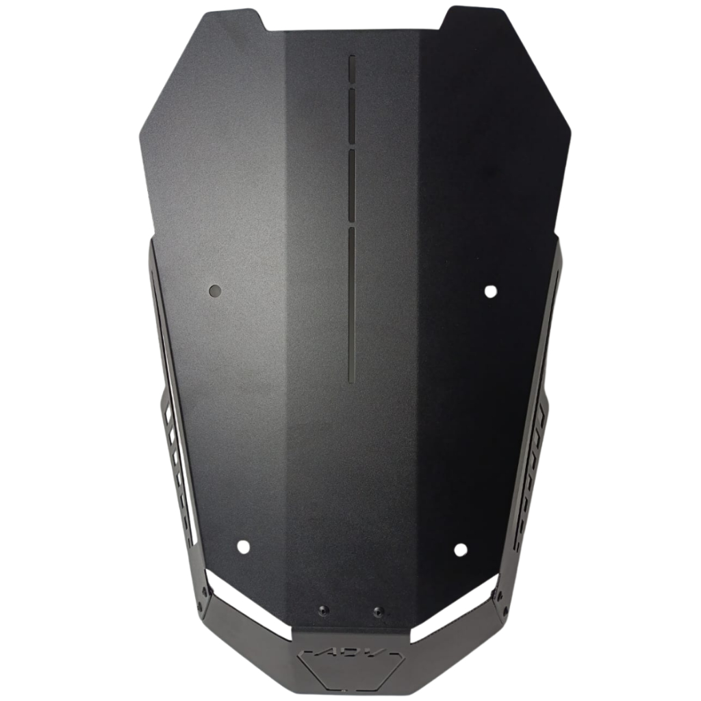 Parabrisa Frontal Bolha Em Aluminio Para Honda Adv 150 2021 2022 2023 2024 Adv 160 2025 — imagem 2 de 2