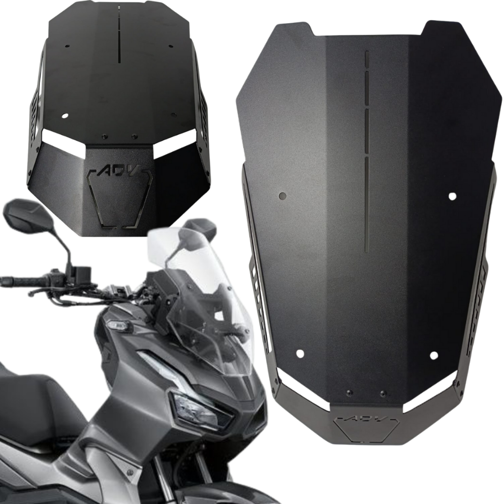 Parabrisa Frontal Bolha Para Honda Adv 160 2025 2026 Adv 150 2021 a 2024 Aluminio