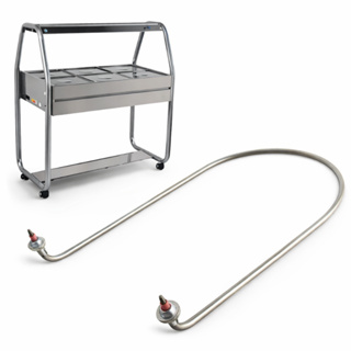 Resistência Para Buffet Quente Balcão Self Service Restaurente 2000w 220v em Oferta na Shopee