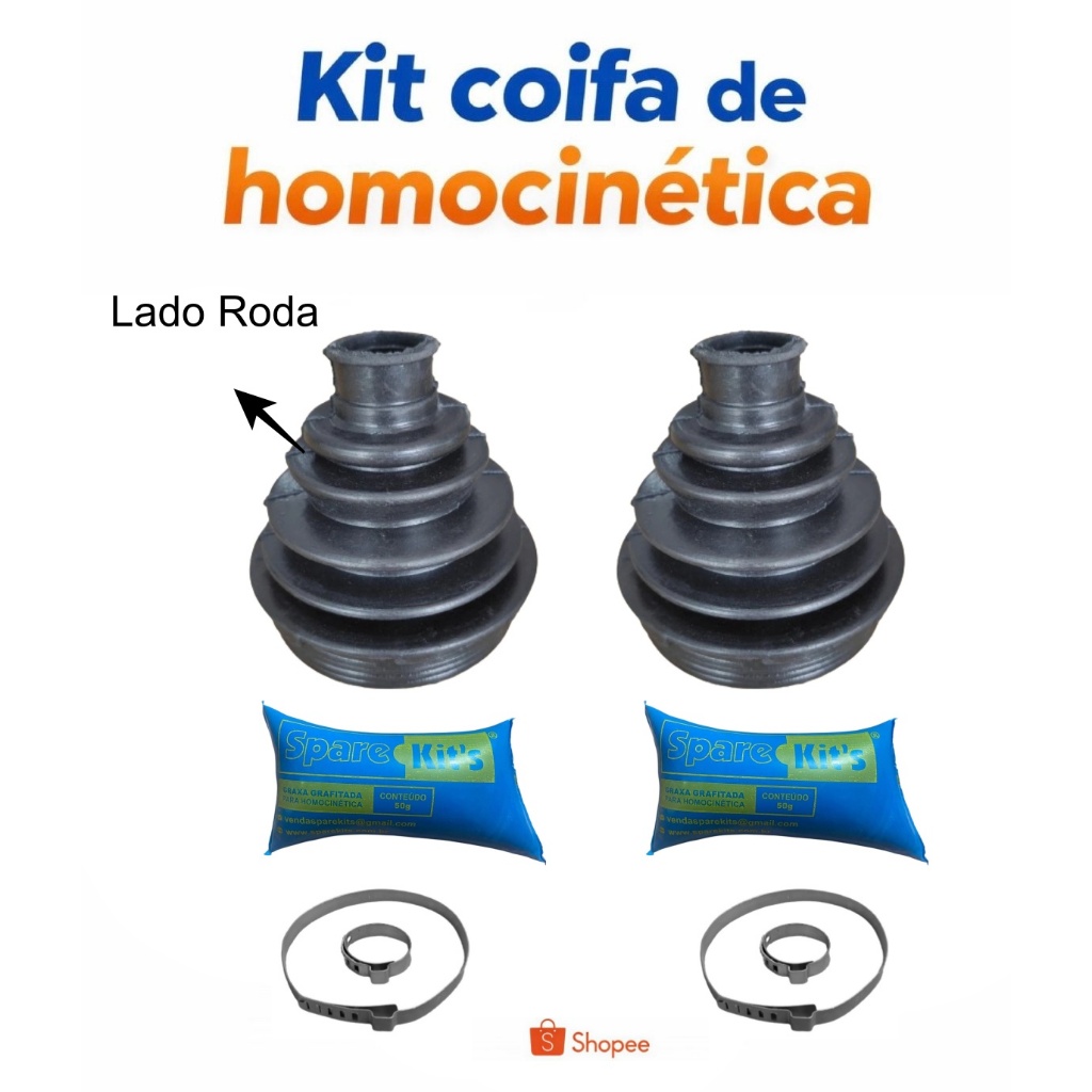 Par Kit Coifa Homocinetica Lado Roda Palio Siena Fire 1.0 1.3 em Oferta na Shopee