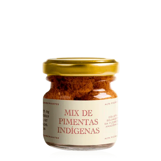 Pimentas Indígenas Selvagens 20g MAD | Mix de Pimentas Amazônicas Artesanais em Oferta na Shopee