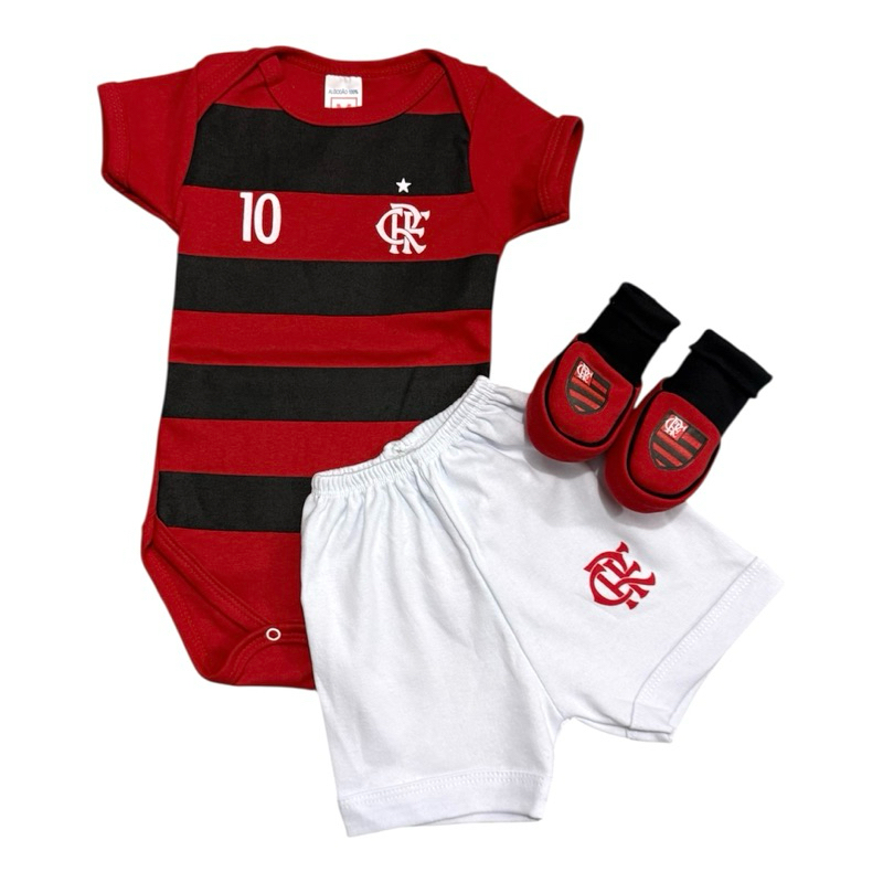 kit verão 3 peças roupas de bebê e infantil-Body bebê em Oferta na Shopee