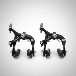 KIT FREIO V-BRAKE ALUMÍNIO COMPLETO C/ CABOS E CONDUÍTES PAR DIANTEIRO E TRASEIRO MTB URBANA
