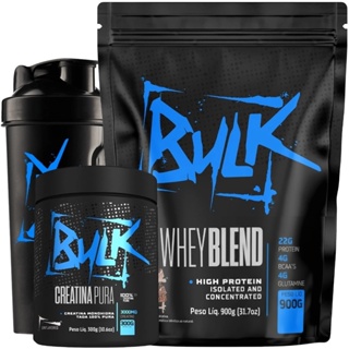 Kit Whey Protein 900g + Creatina 100% Pura 300g + Shaker em Oferta na Shopee