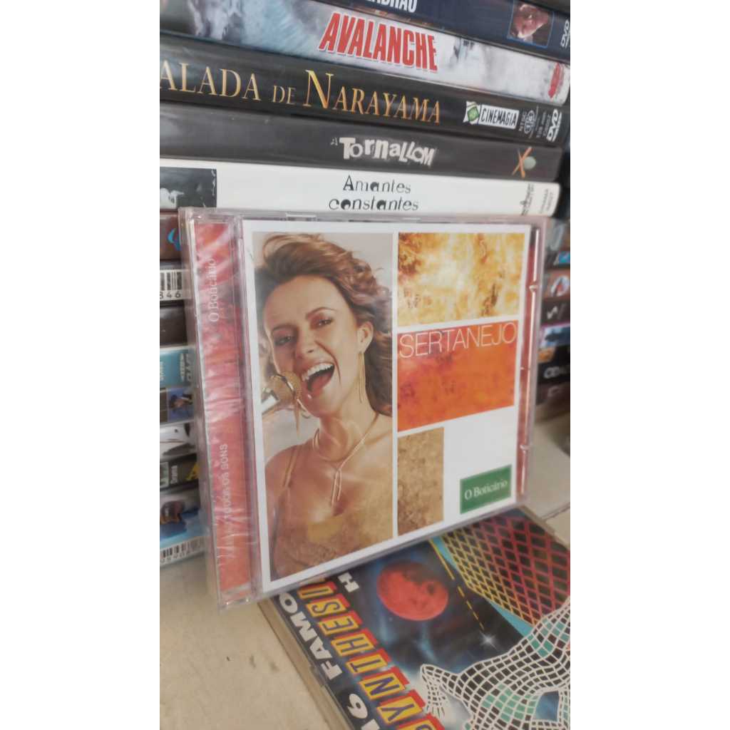 CD Sertanejo O Boticário Coleção Todos os Sons Lacrado Daniel leandro leonardo gino e geno cezar e paulinho bruno marron