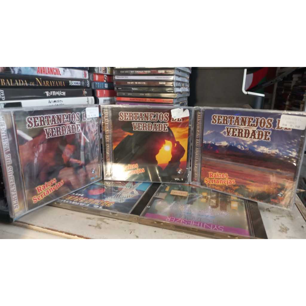 Cds Sertanejo de Verdade (Lacrados)  raizes sertanejas Pedro bento liu e léu cacique e pagé barreirinha mulato cravinho