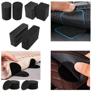 Conjunto de Velcro Dupla Face Adesivo Fixação de carpetes automotivos, Tapetes casa antiderrapantes em Oferta na Shopee