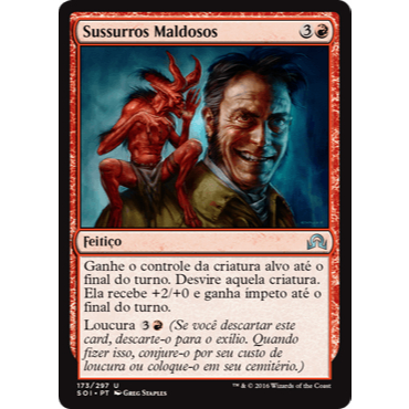 Sussurros Maldosos - Magic The Gathering