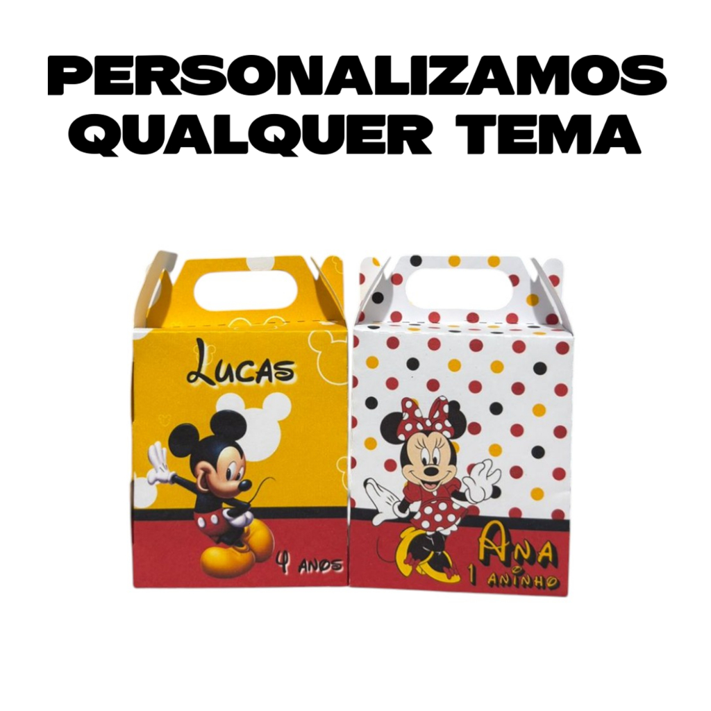 50 Caixas Maleta Personalizada - Lembrancinha em Oferta na Shopee