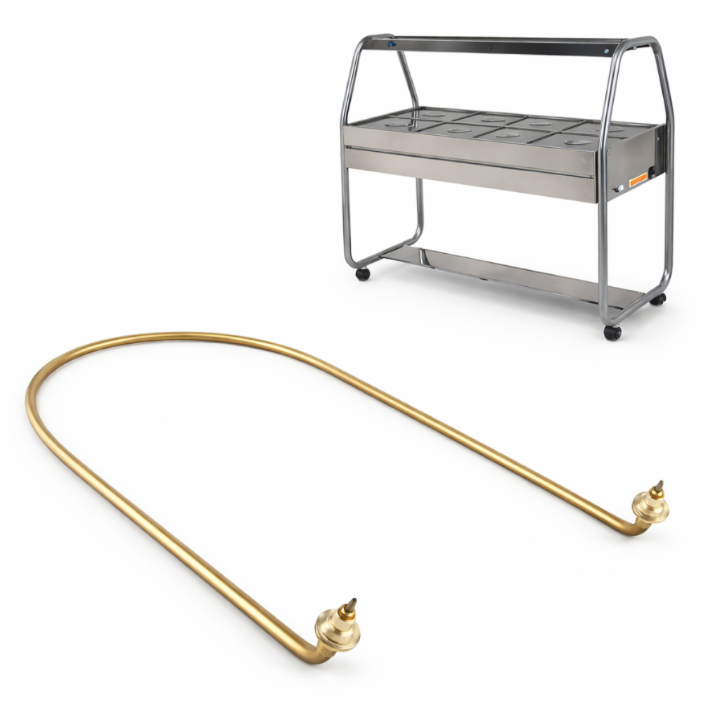 Resistência Tipo U 127v 2000w Carro Térmico Self Service