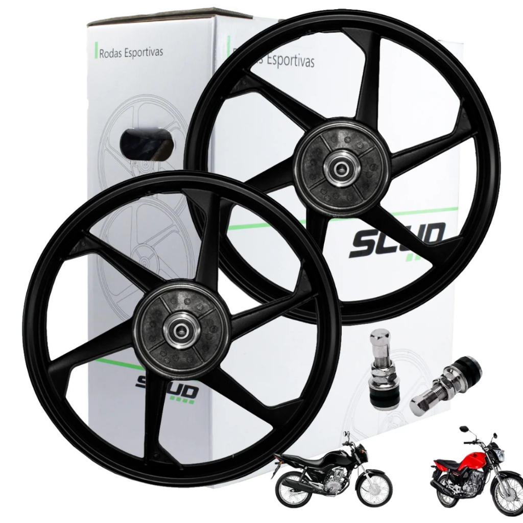 Jogo Roda Liga Leve Scud Titan 150 Ks 2005 A 2013 Lona em Oferta na Shopee