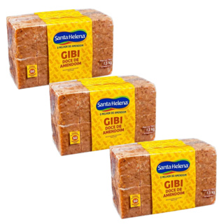 Doces de Amendoim Gibi Santa Helena 1,5kg | Tradicional, Cremoso e Irresistível em Oferta na Shopee