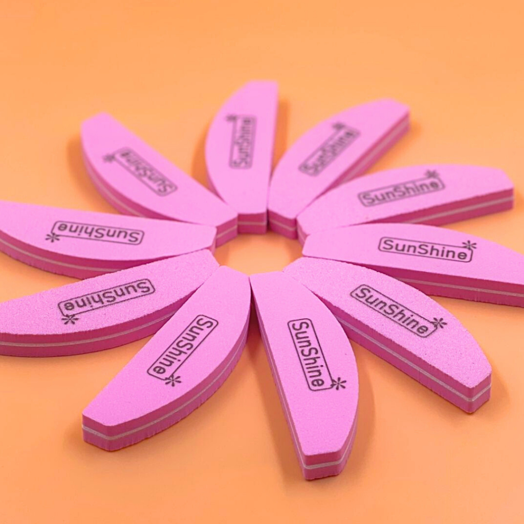 Mini Lixa Bloco Polidora *UNIDADE* Profissional Unhas Buffer Manicure Escolha Cor e Formato - SQ7620 em Oferta na Shopee