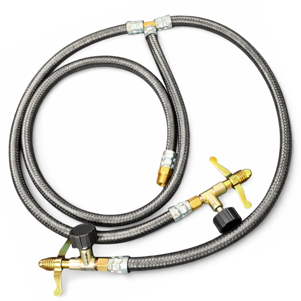 Kit Mangueira Gás Original Para Forno Turbo Tedesco 10 Esteiras