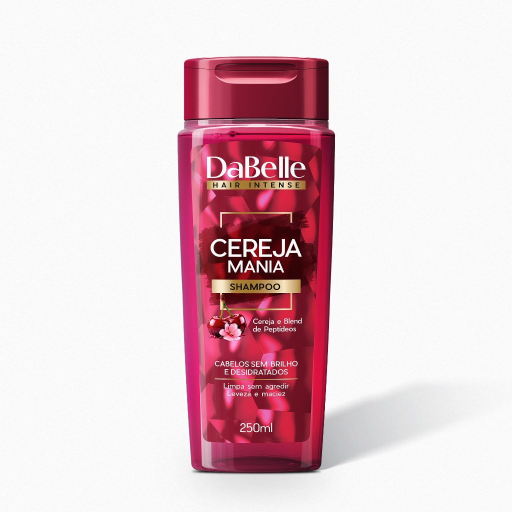 Shampoo Cereja Mania DaBelle Hair 250ml em Oferta na Shopee