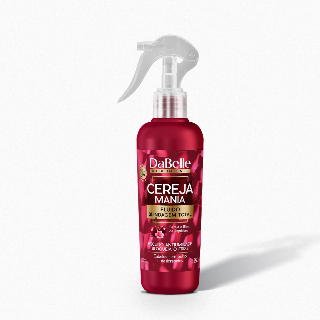 Fluido Blindagem Total Cereja Mania - DaBelle Hair 180ml