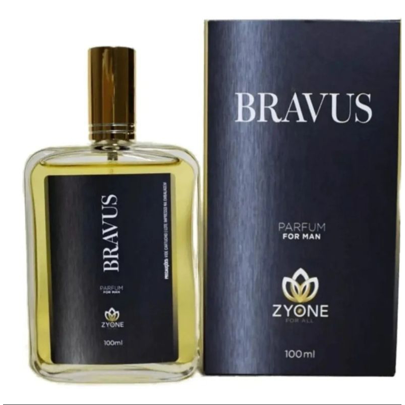perfume masculino zyone BRAVUS 100ml. ( perfume zyone alta fixaçao original 100ml) . perfume for man .