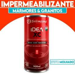 Impermeabilizante Idea XC Efeito Molhado Para Mármores e Granitos Bellinzoni 900ml | 500ml