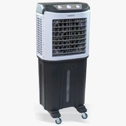 Climatizador de Ar Portátil Industrial Turbo 75 Litros, 150W, Linha PRO, Branco Original ULTRAAR