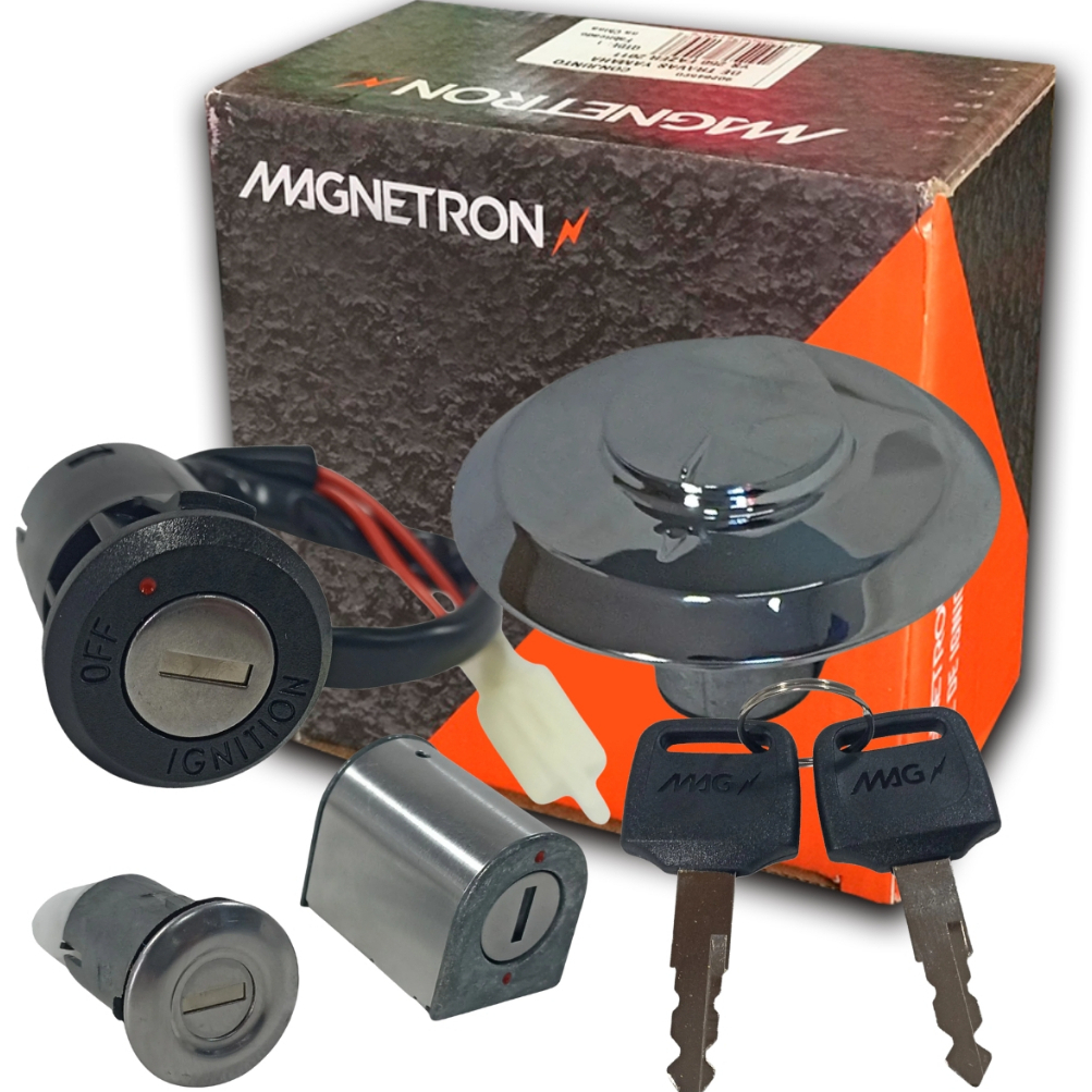 Kit Chave De Ignição Cg 125 Fan 2005 2006 2007 2008 (4 Peças)