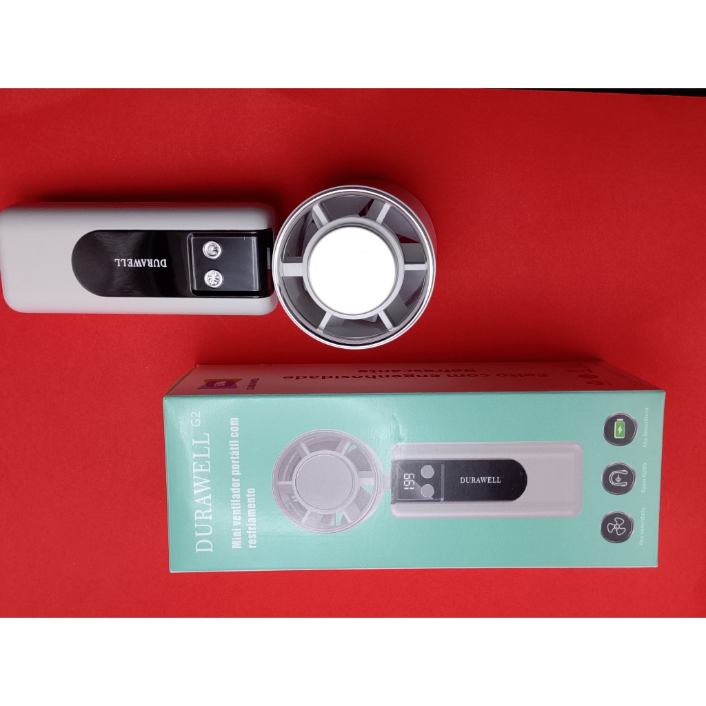 Mini Ventilador Portátil Dobrável com Resfriamento Rápido – Compacto, Silencioso e Potente