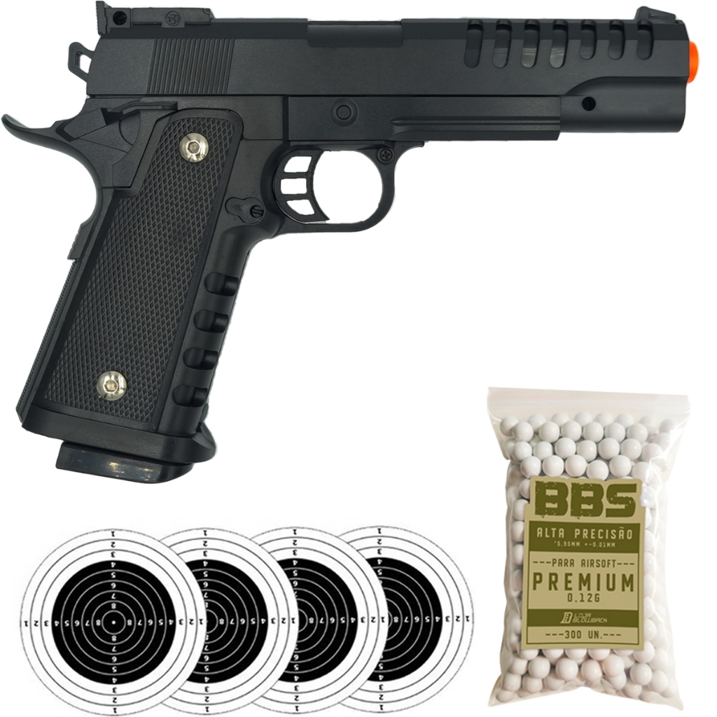Pistola Airsoft Rossi 1911 V301 Spring Vigor M1911 Bbs 6mm