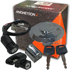 Kit Chave De Ignição Cg 125 Titan 1995 1996 1997 1998 1999 2000 (4 Peças) Magnetron