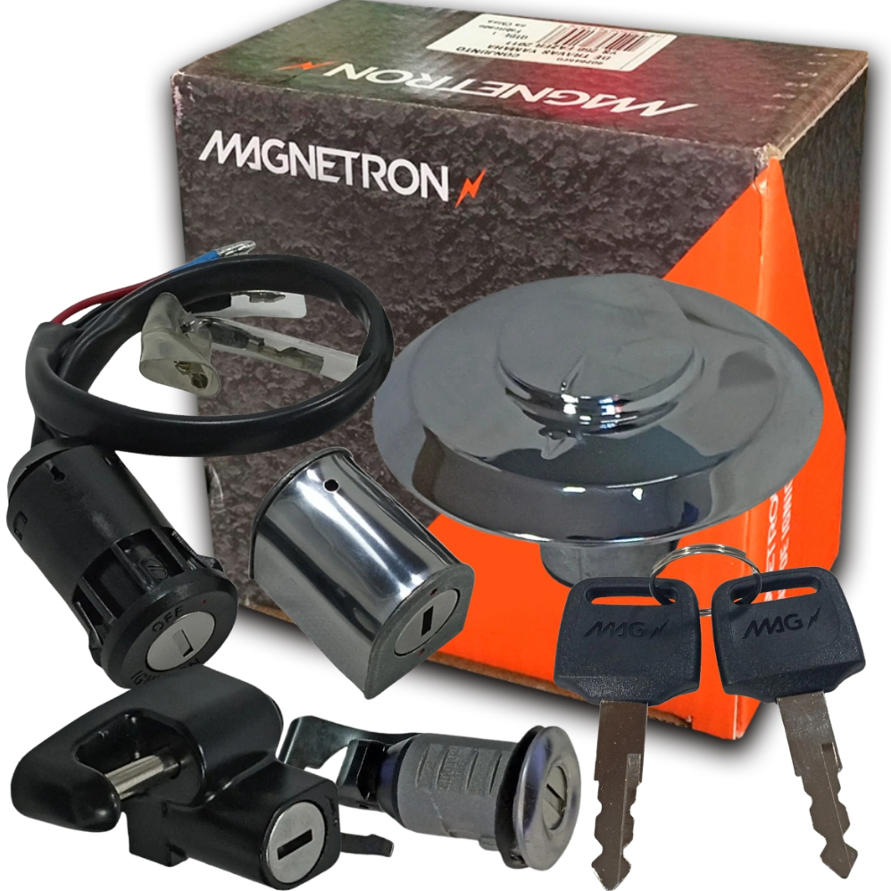 Kit Chave Ignição Cg 125 Titan ES KS 1999 2000 2001 (5 Peças)