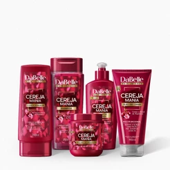 Kit Hidratação Completa Cereja Mania Dabelle Hair - 5 Produtos